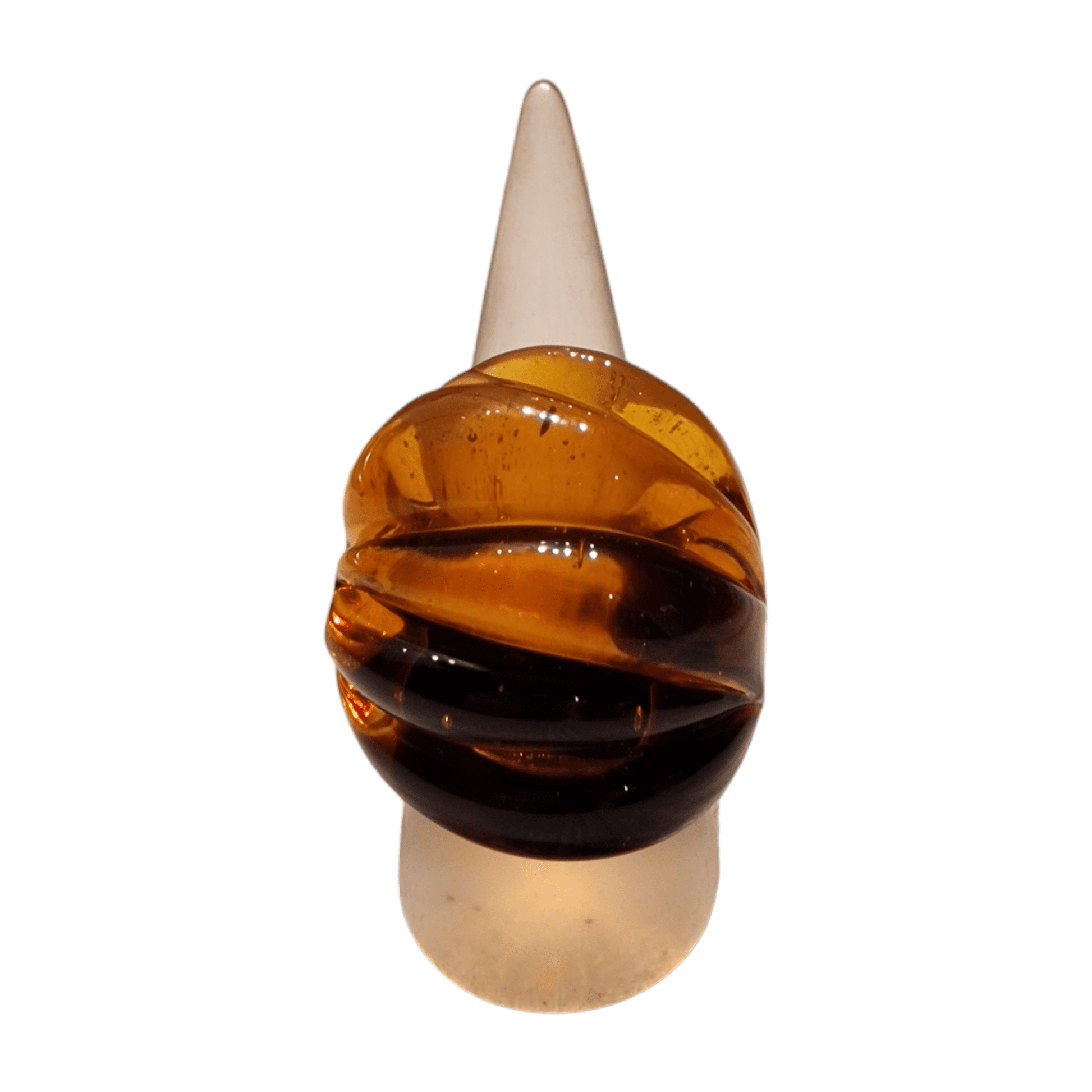 Amelie Murano Glass Ring - Italian artisan ring Murano glass