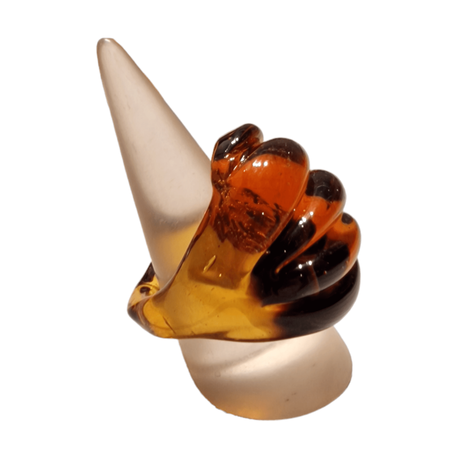 Amelie Murano Glass Ring - wearable art Murano glass ring Venice