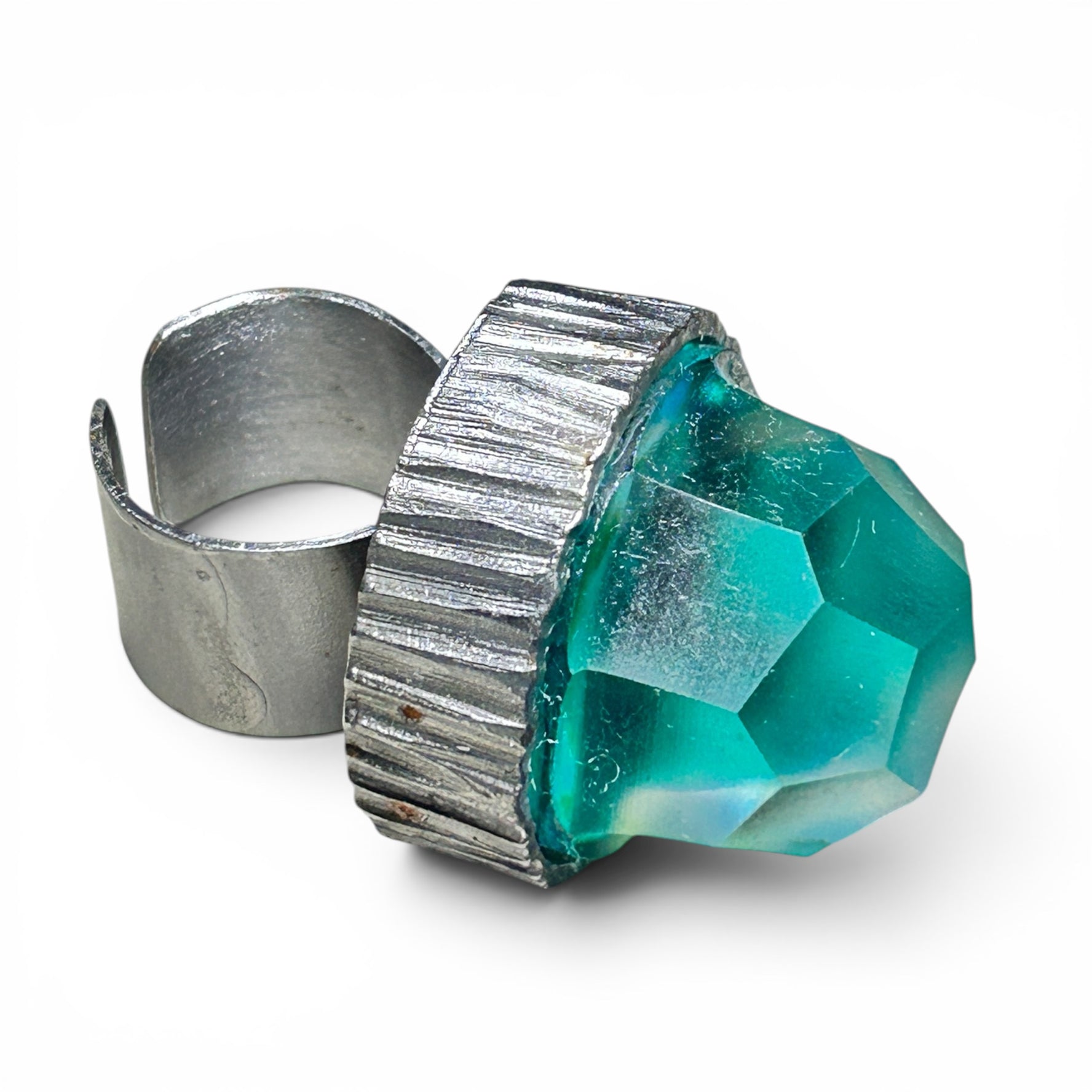 Selce Tall - authentic Venetian glass ring jewelry