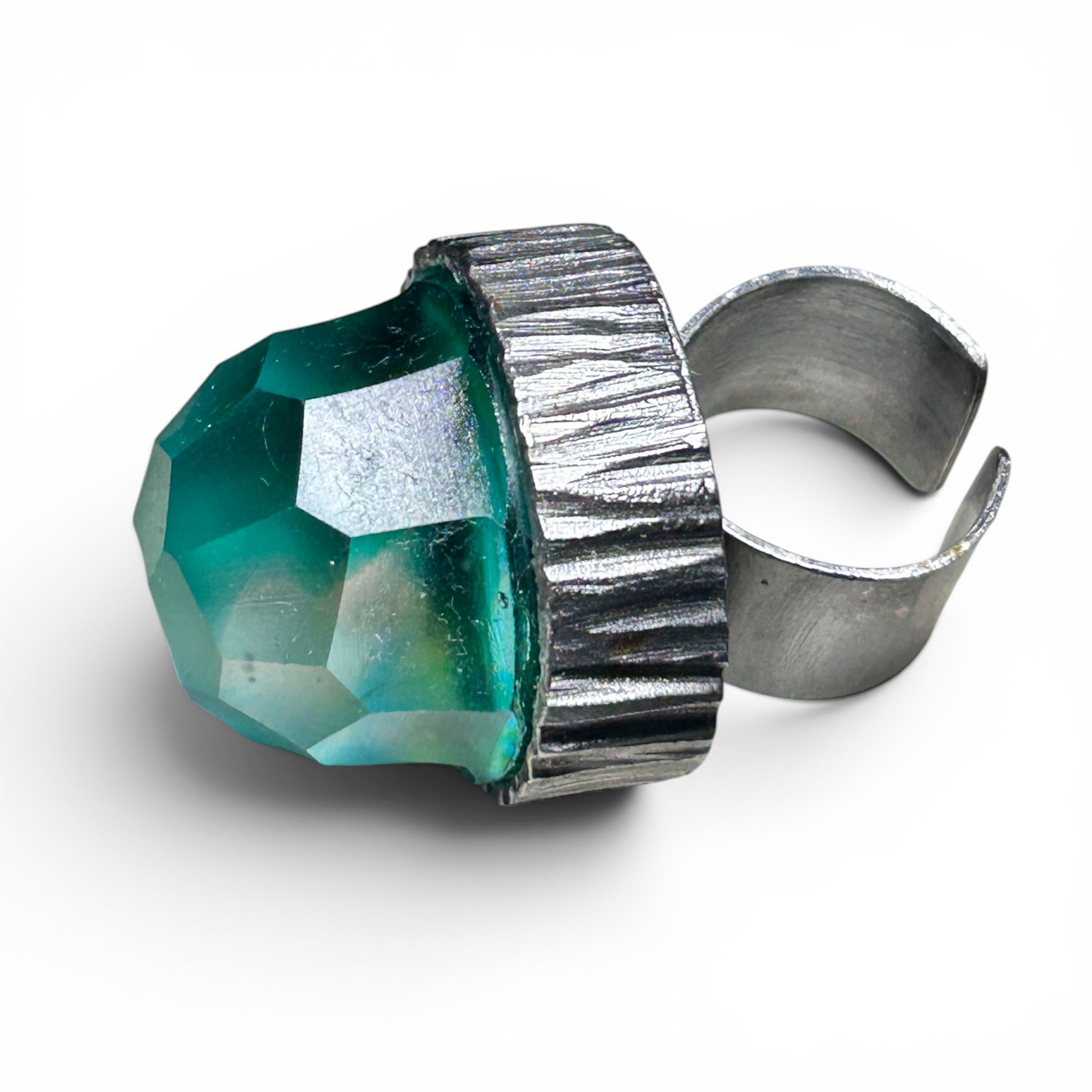 Selce Tall - artisan handcrafted ring from Venice Italy