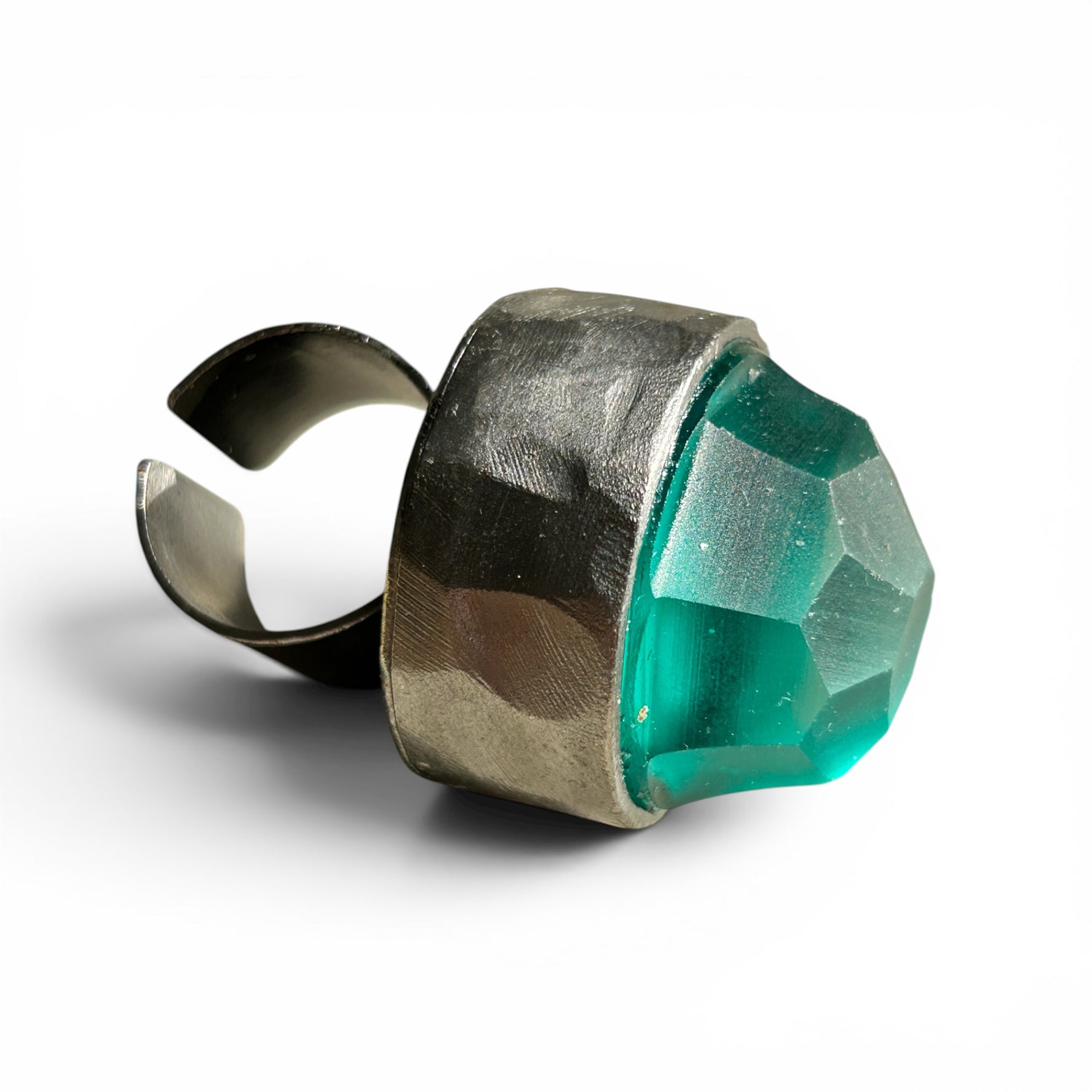 Selce Short - authentic Venetian glass ring jewelry