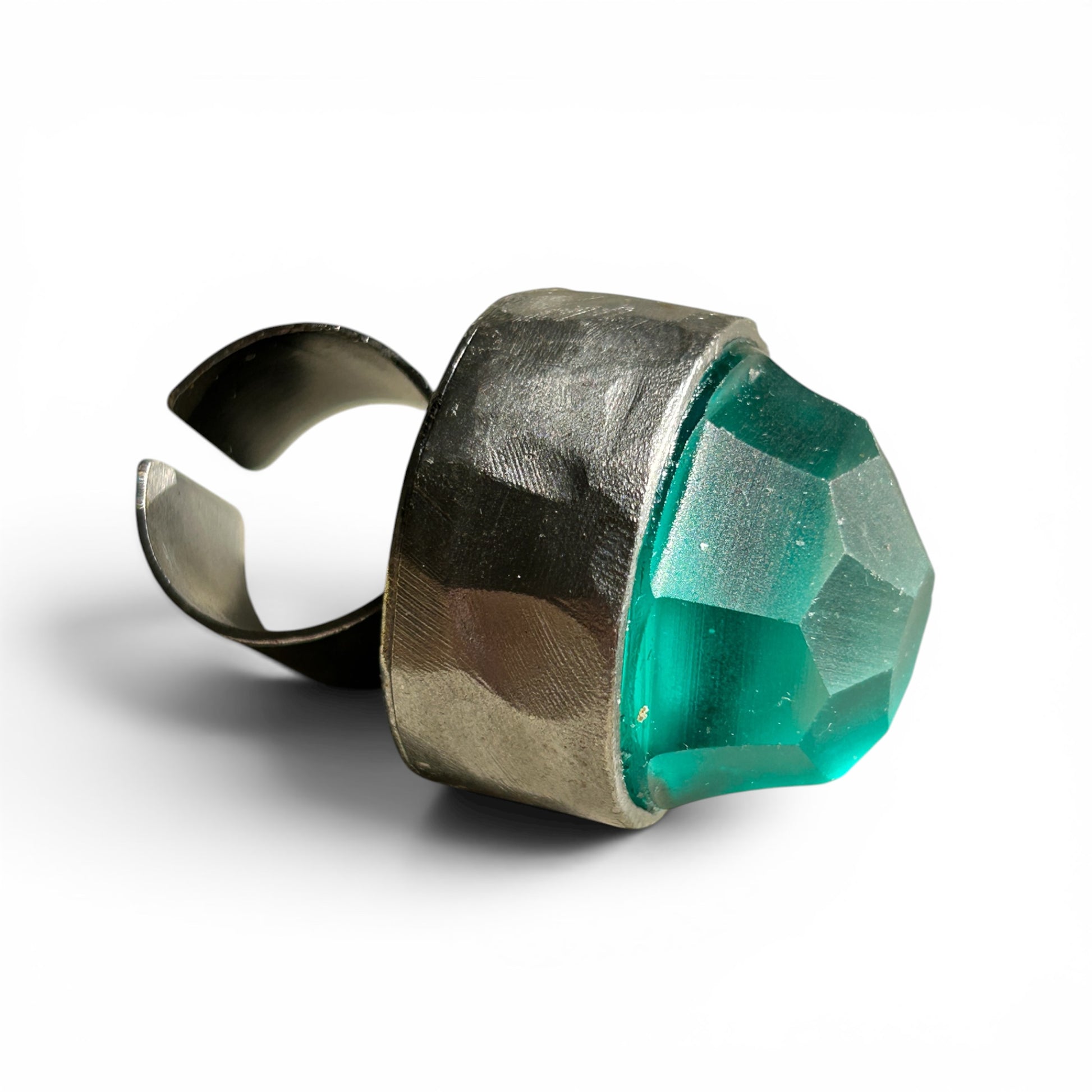 Selce Short - authentic Venetian glass ring jewelry