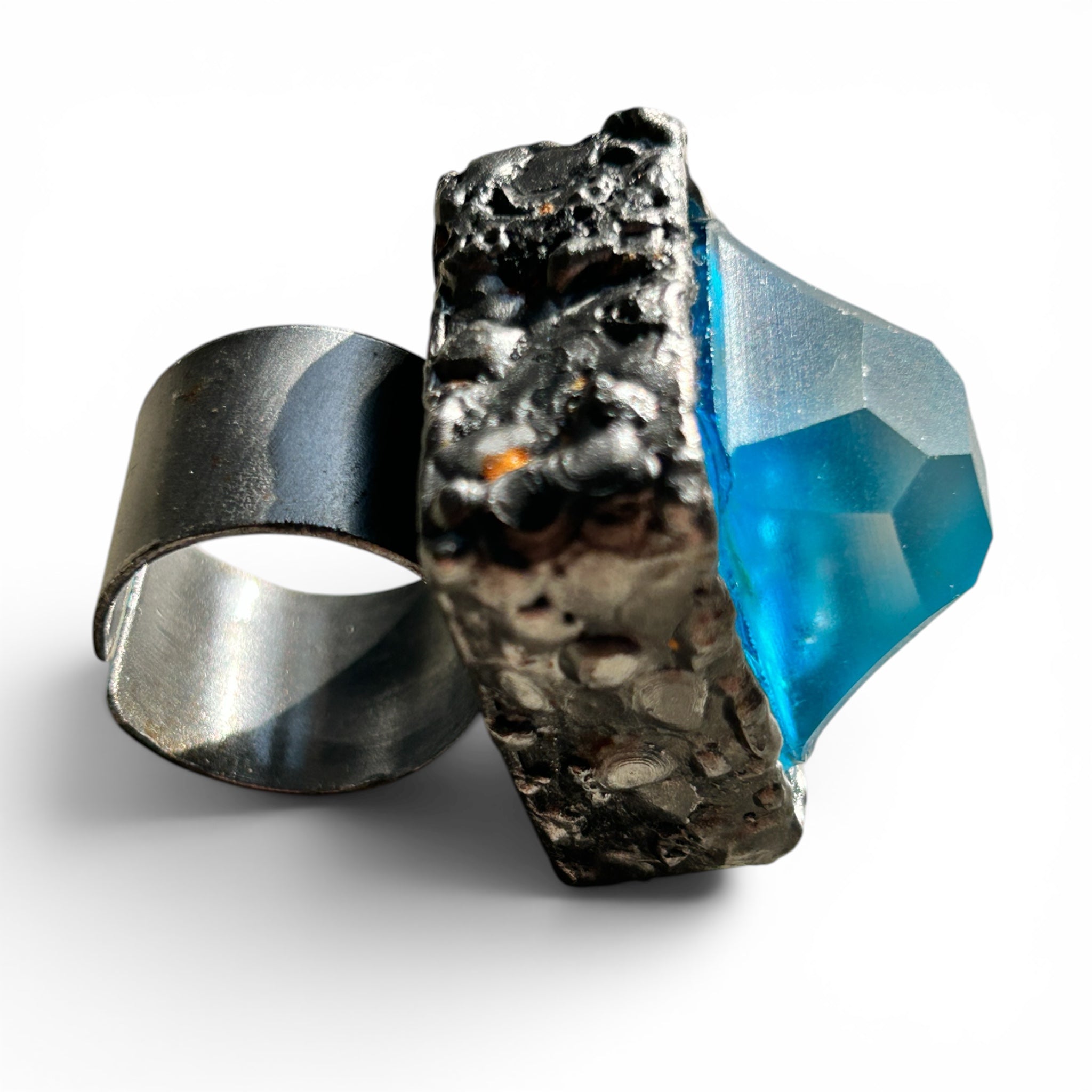 Vulcano - handmade Murano glass ring | Atelier Alessandra