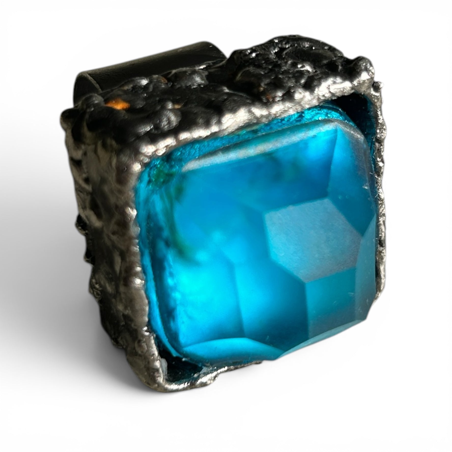 Vulcano - handmade Murano glass ring | Atelier Alessandra