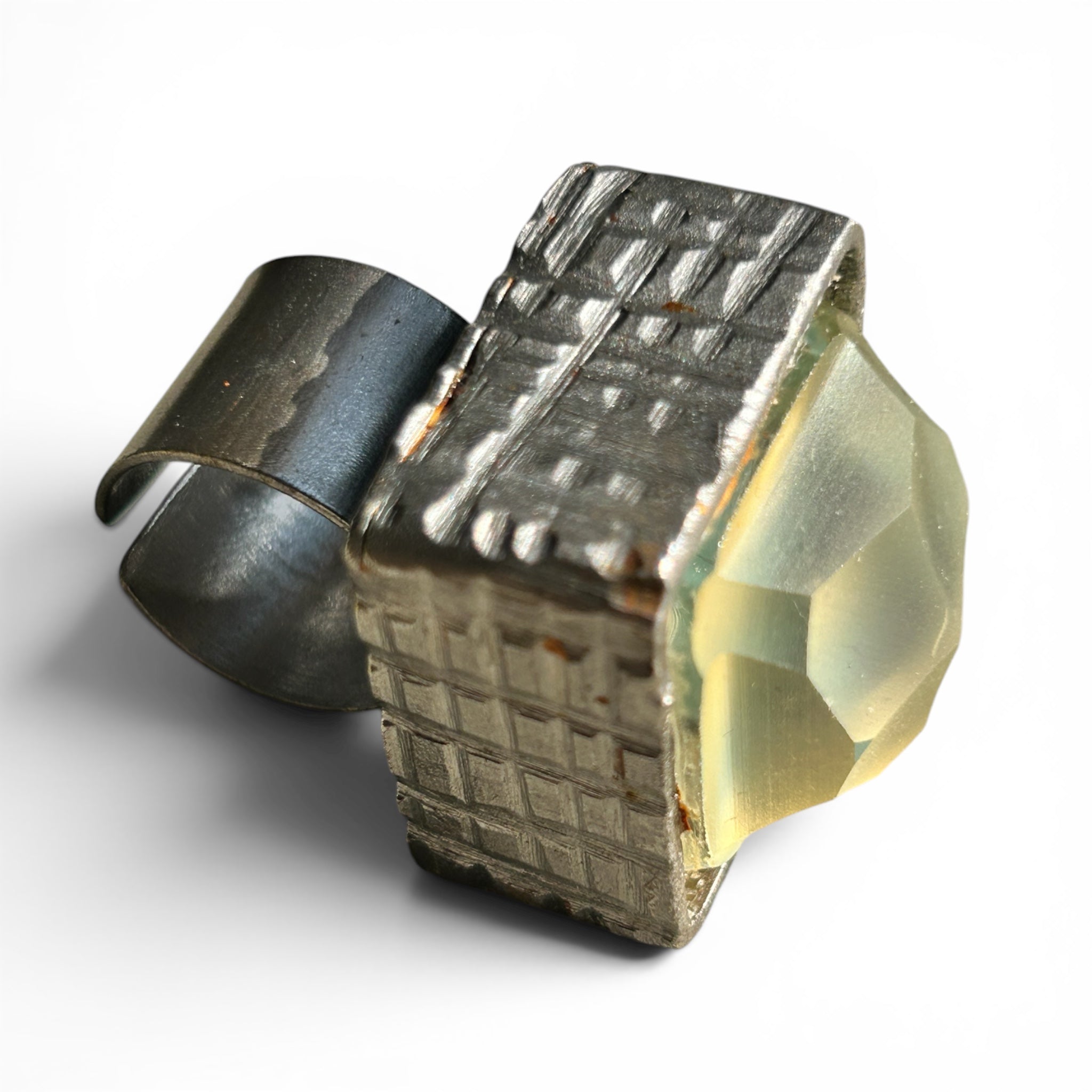 Ambra - artisan handcrafted ring from Venice Italy