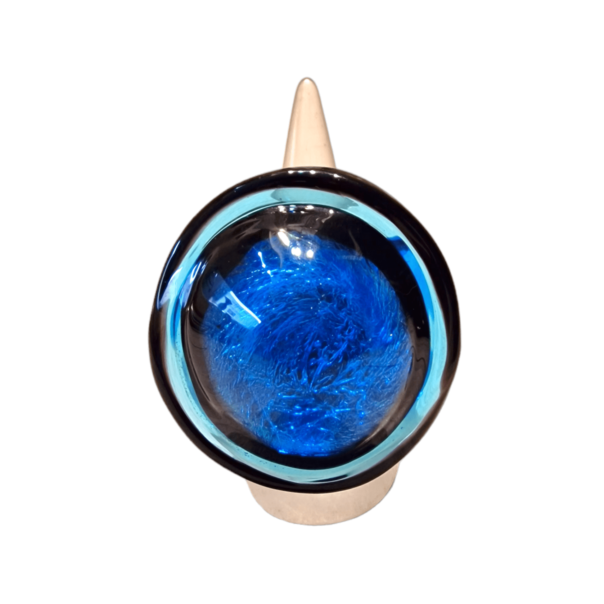 Cuba Murano Glass Ring - artisan handcrafted ring from Venice Italy