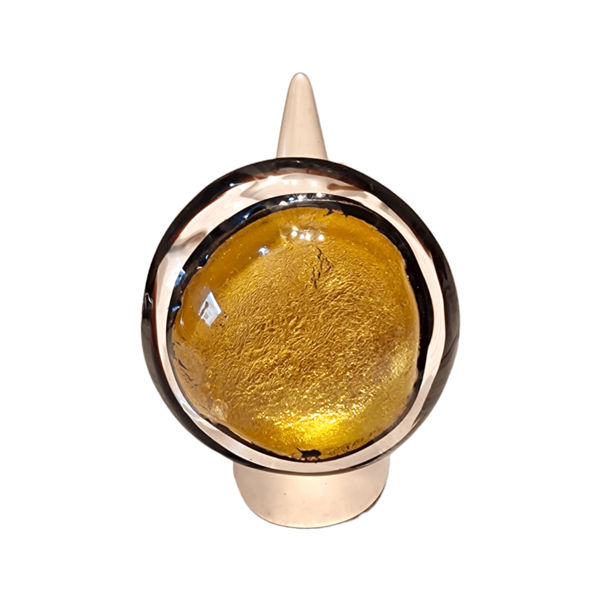 Cuba Murano Glass Ring - Venetian artisan jewelry handblown glass