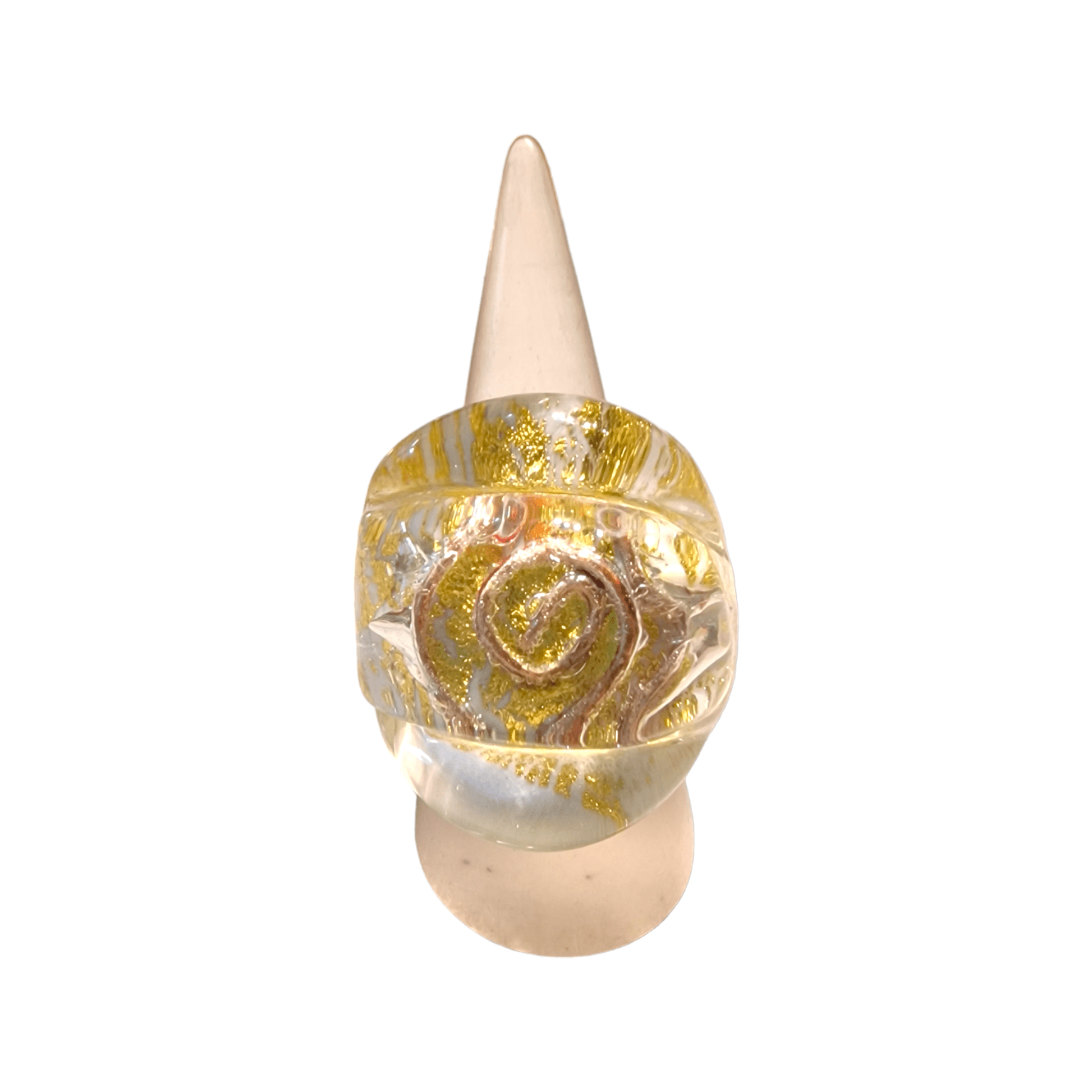 Afrodite Murano Glass Ring - handmade Murano glass ring | Atelier Alessandra