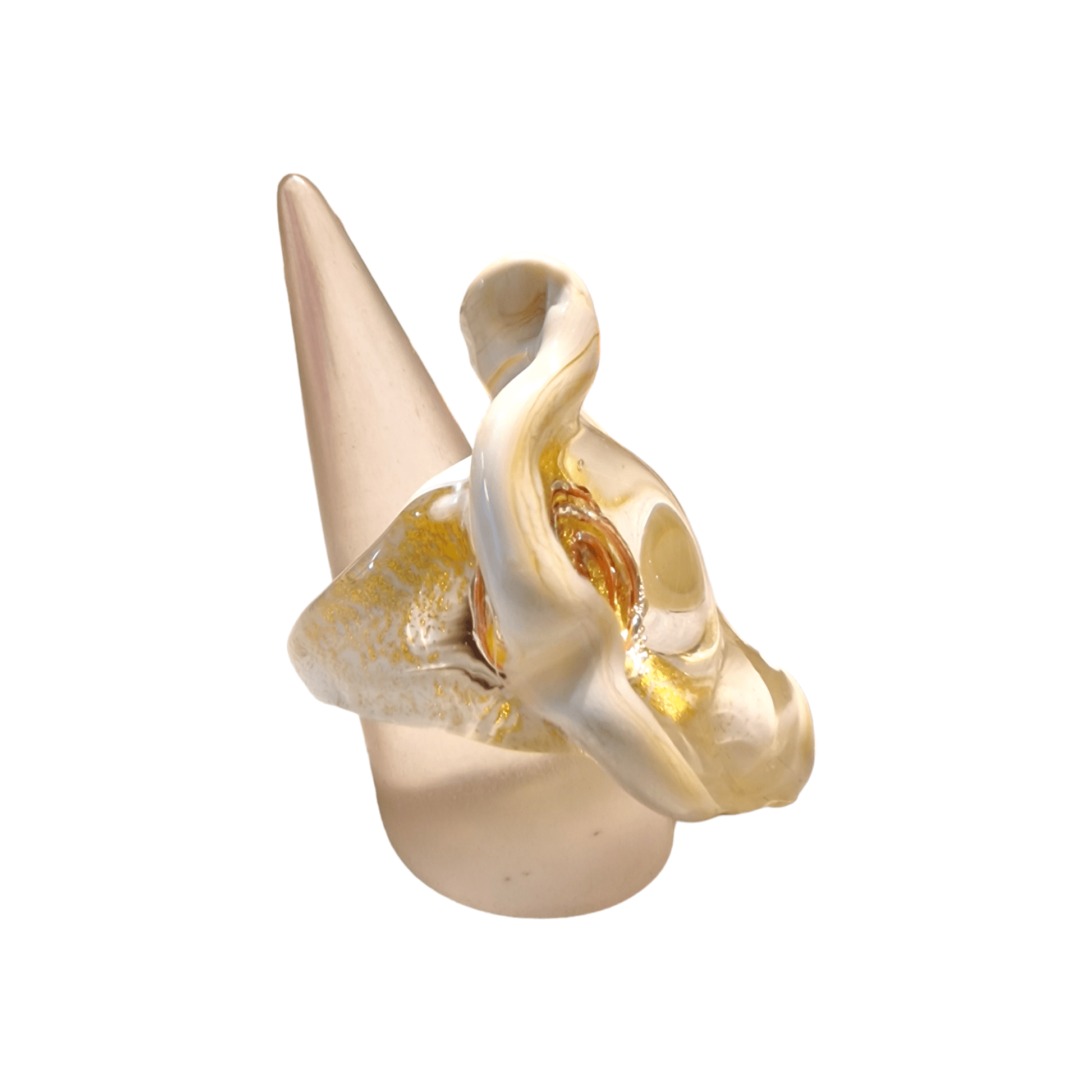 Afrodite Murano Glass Ring - Murano glass ring handmade in Venice