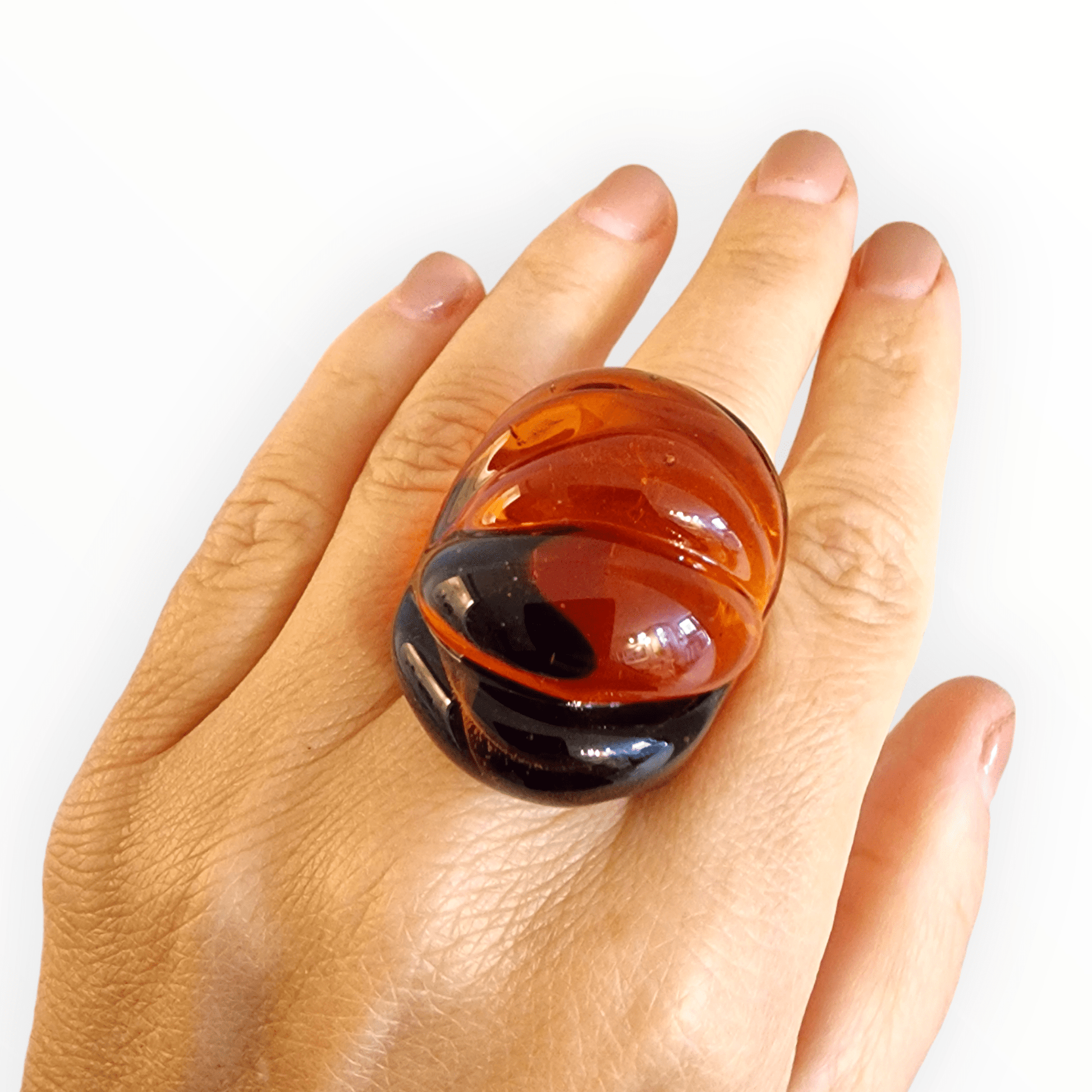 Amelie Murano Glass Ring - unique Murano glass ring from Atelier Alessandra