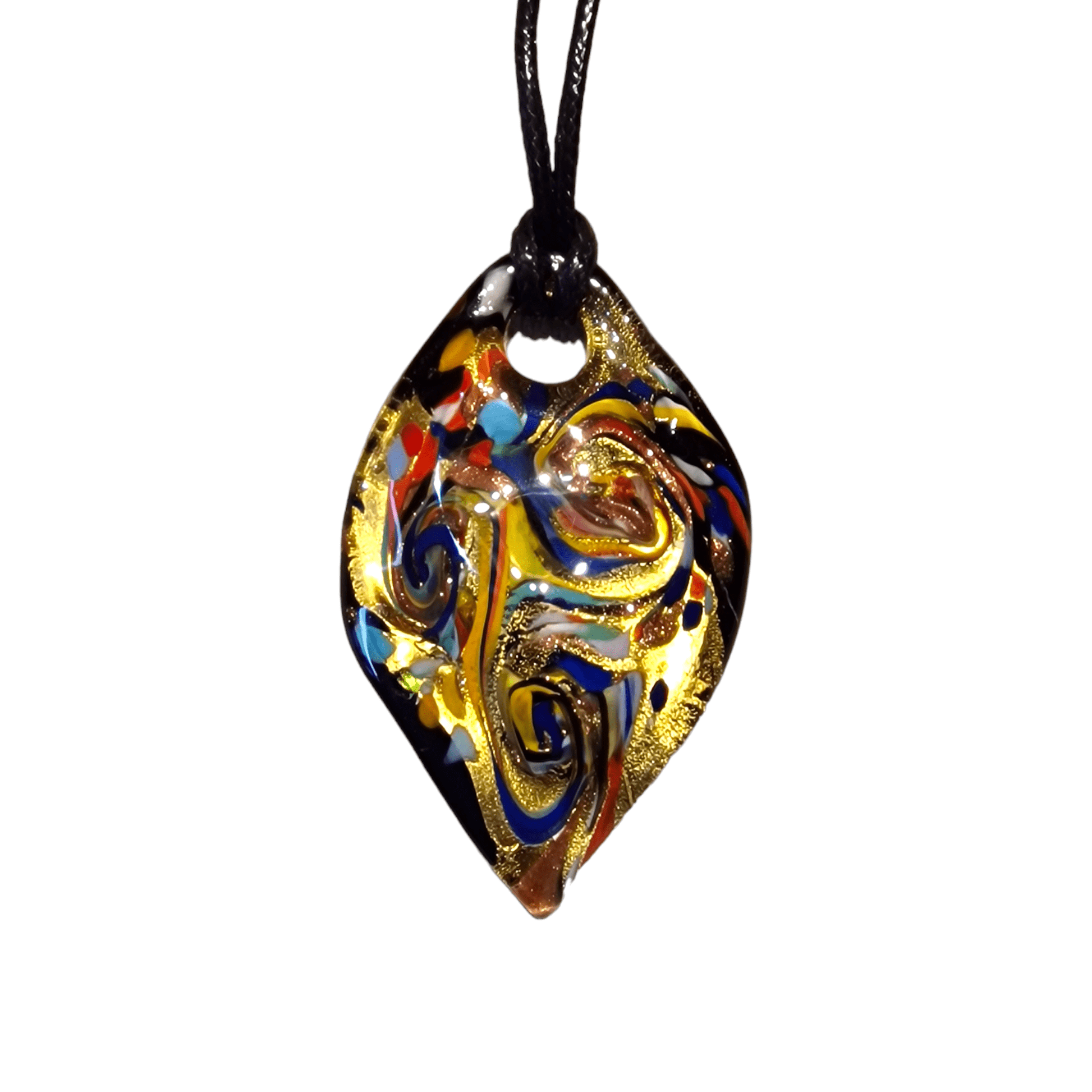 Harlequin Murano Glass Pendant - handmade Murano glass pendant | Atelier Alessandra