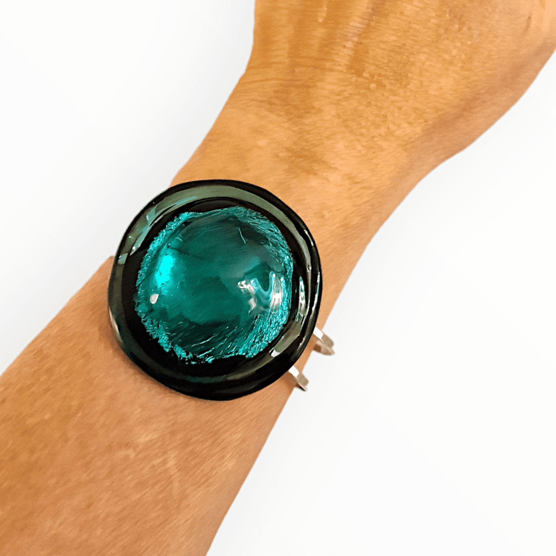 Cuba Murano Glass Bracelet - artisan handcrafted bracelet from Venice Italy