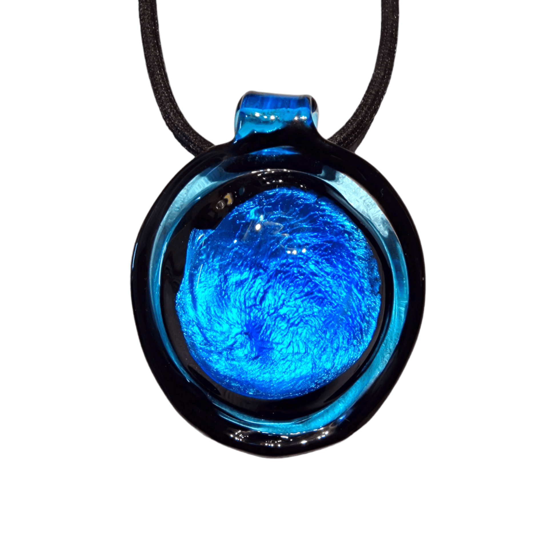 Cuba Murano Glass Pendant - elegant pendant handcrafted Murano glass