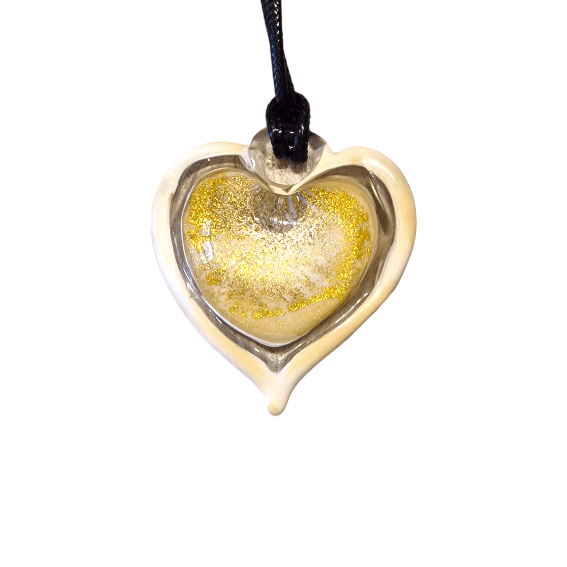 Isabel Murano Glass Pendant - Venetian artisan jewelry handblown glass
