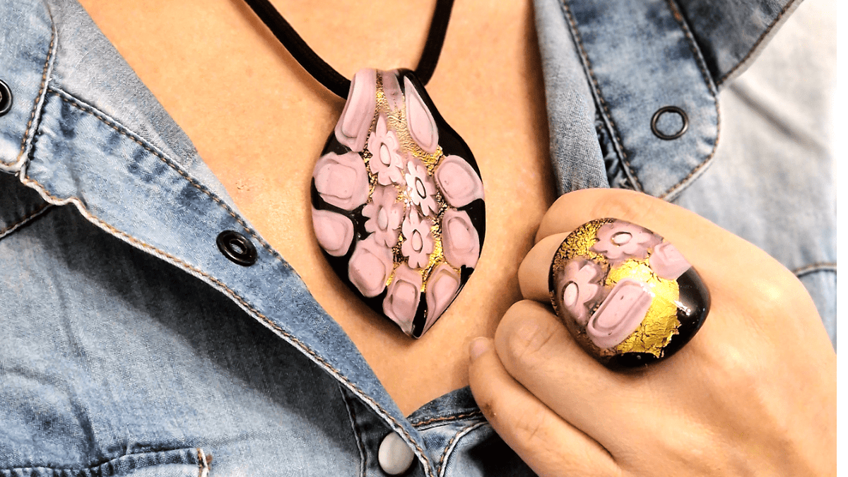 Miriam Murano Glass Pendant | Atelier Alessandra