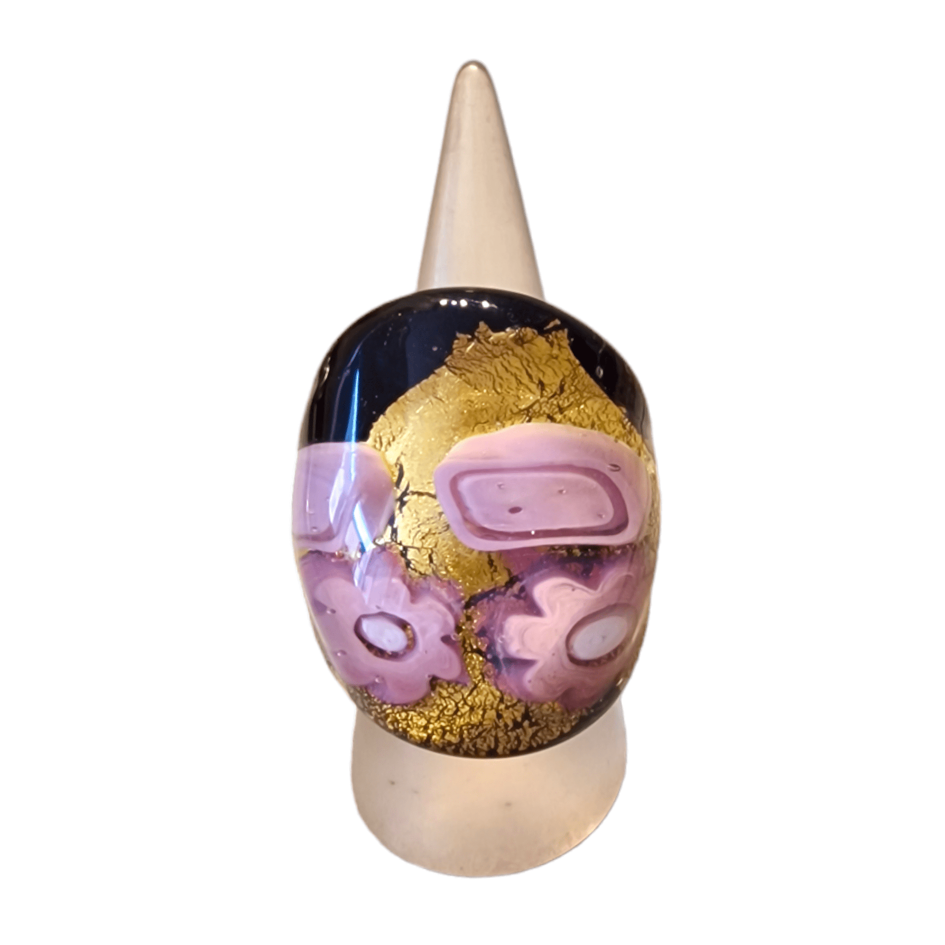 Miriam Murrine Murano Glass Ring - handmade Murano glass ring | Atelier Alessandra