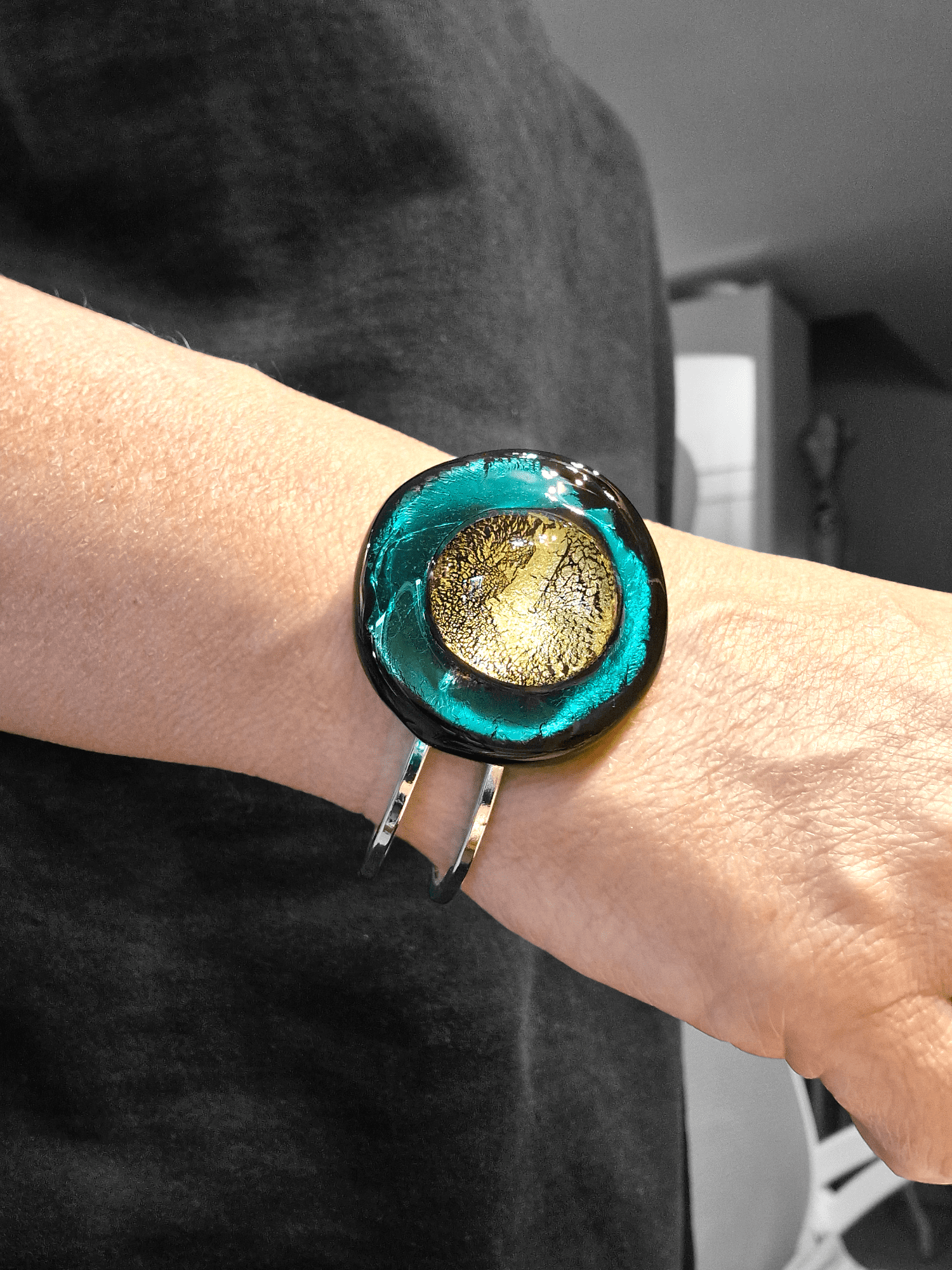Penelope Murano Glass Bracelet - authentic Venetian glass bracelet jewelry