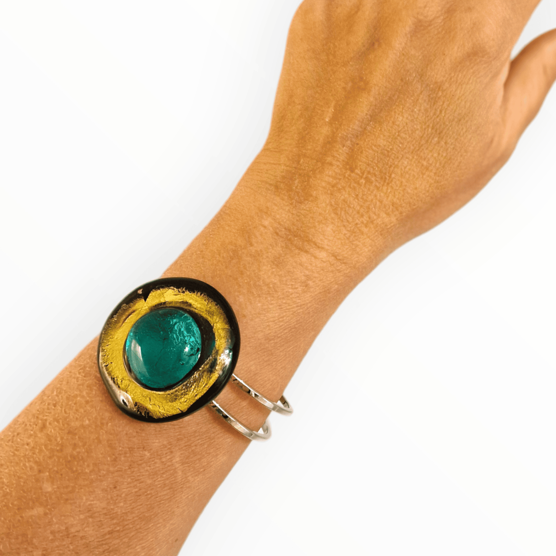 Penelope Murano Glass Bracelet - Murano glass bracelet handmade in Venice