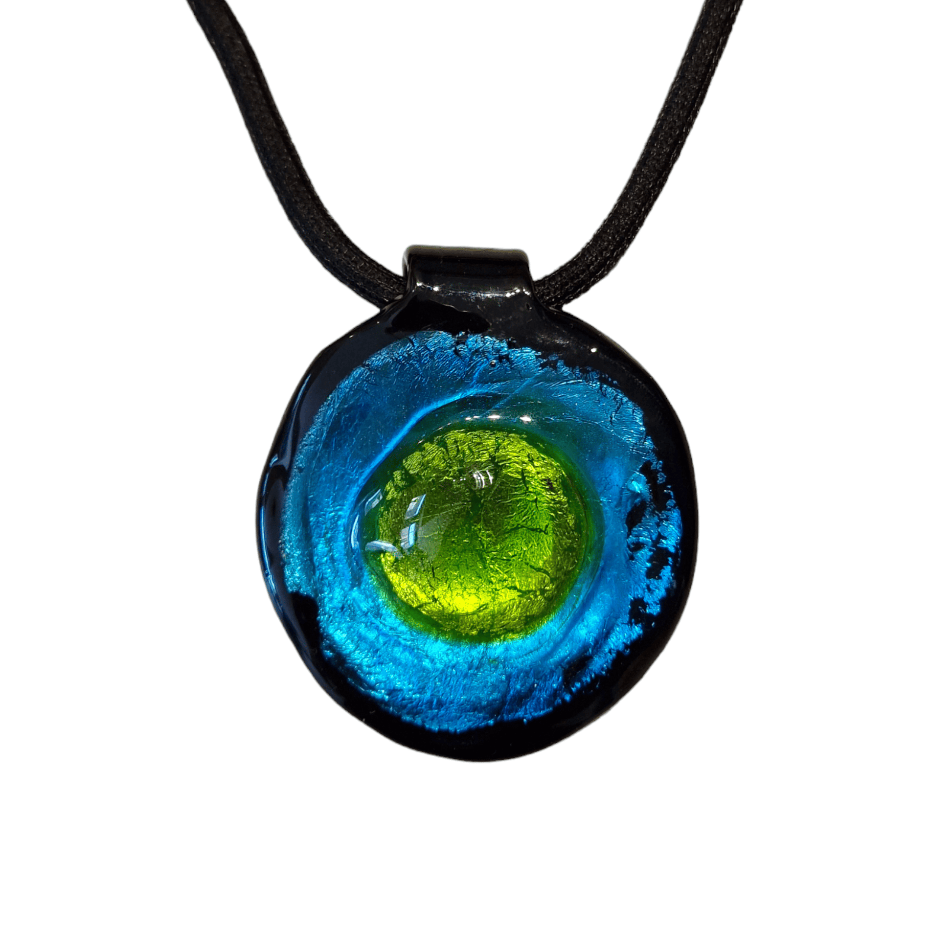 Penelope Murano Glass Pendant - Venetian artisan jewelry handblown glass