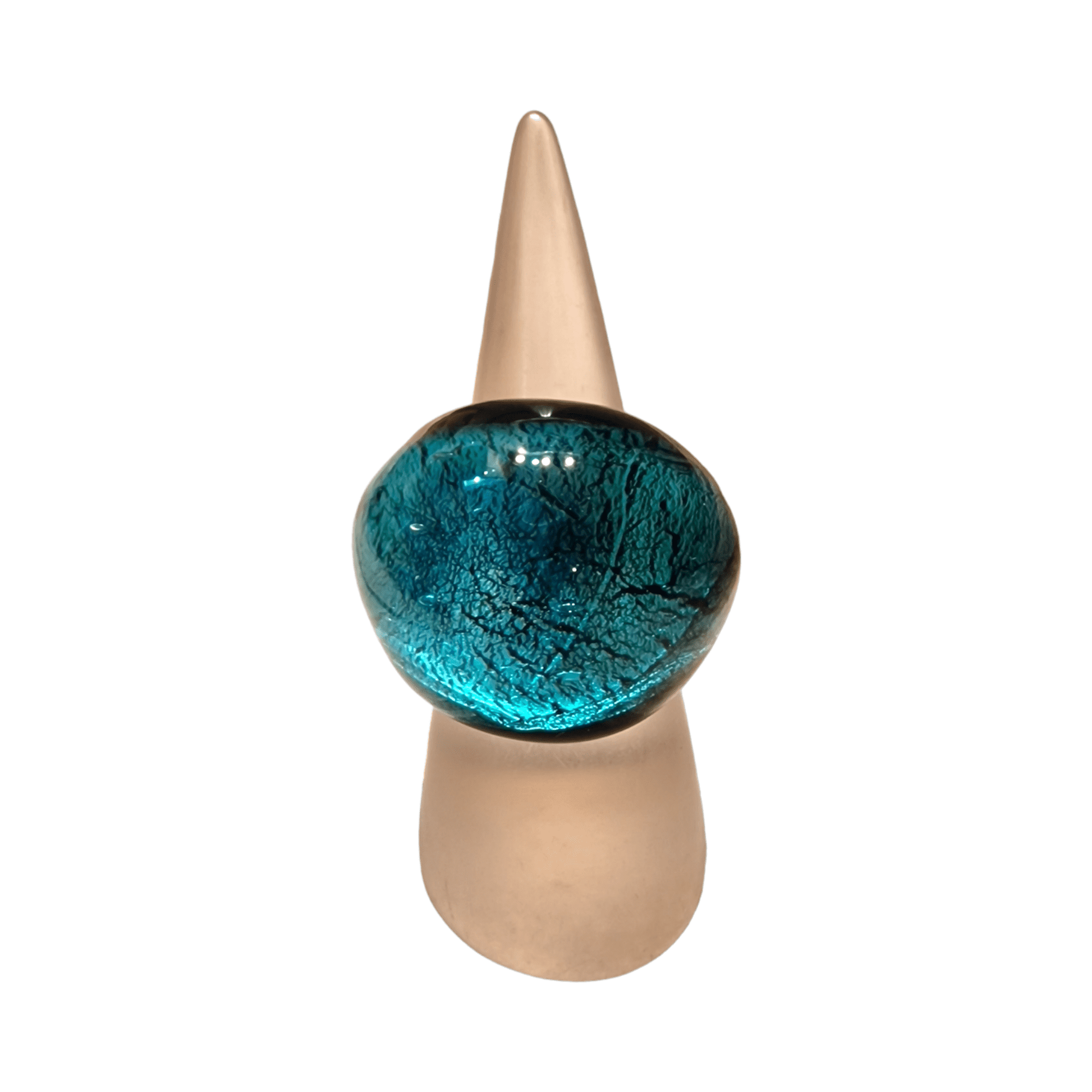 Penelope Murano Glass Ring - Murano glass ring handmade in Venice