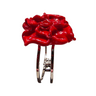 Murano Glass Red Rose Bracelet