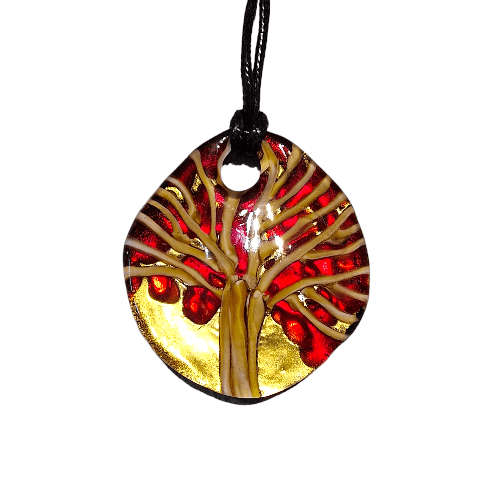 Tree of Life Murano Glass Pendant - handmade Murano glass pendant | Atelier Alessandra